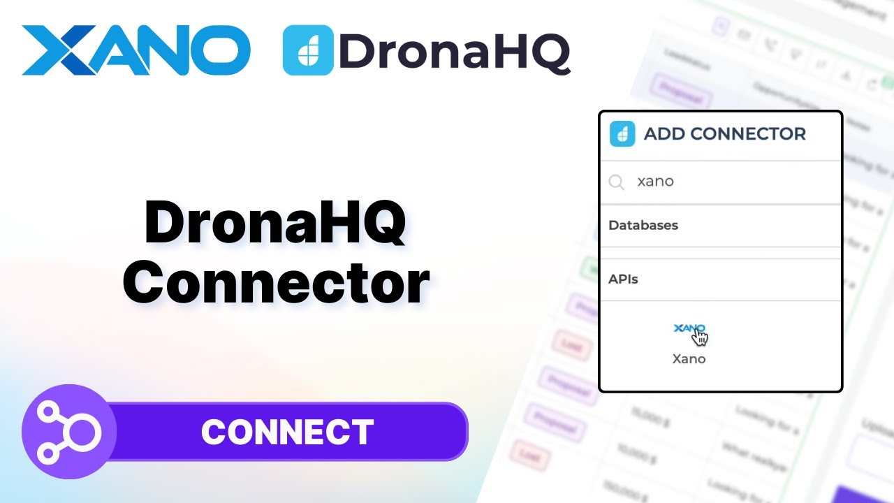 How to Connect DronaHQ and Xano
