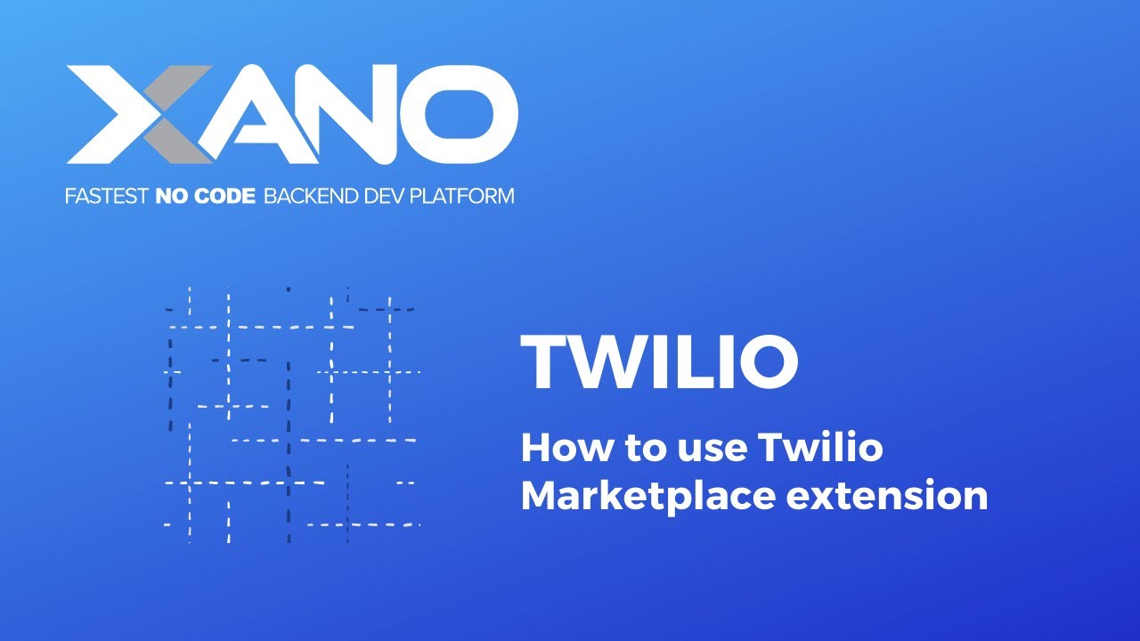 Xano - Twilio SMS Demo