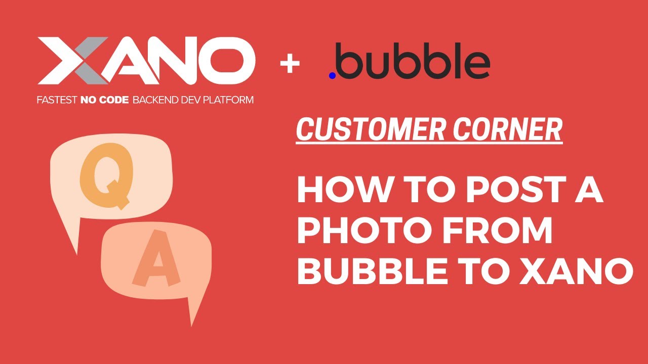 How to post a photo from Bubble to Xano
