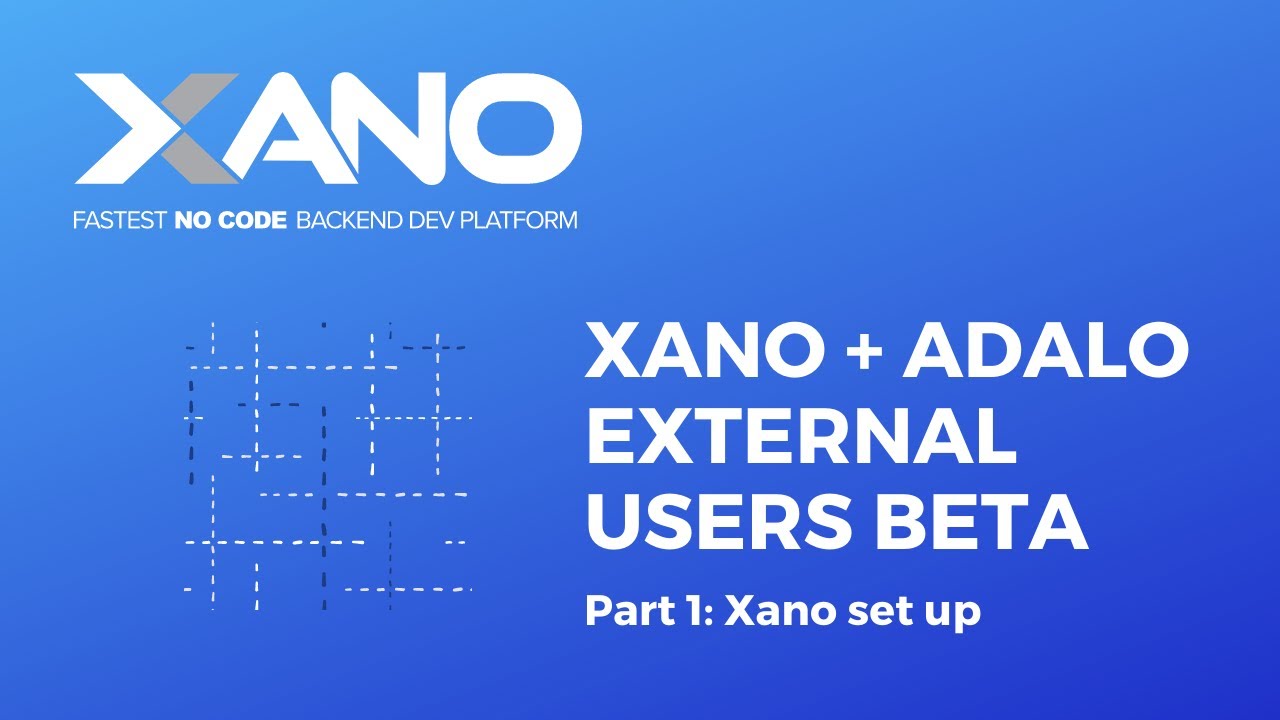 Adalo & Xano External Users