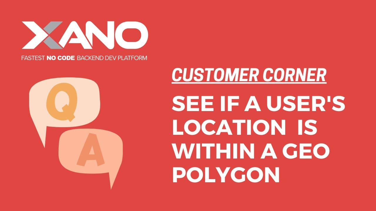 Check if a user's location is within a defined area (geo polygon)